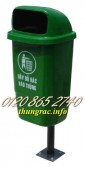 Sản xuất thùng rác treo 50L, thùng rác treo đôi 50Lx2, thùng rác treo giá rẻ