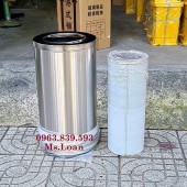 Thùng rác đẹp, thùng rác inox để văn phòng chất lượng tốt / 0963 839 593 Ms.Loan